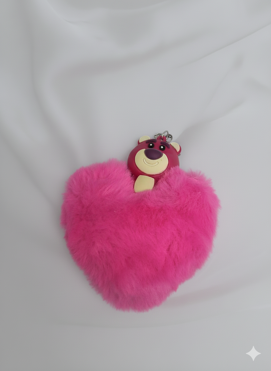 Fluffy Lotso keychain - Image 2