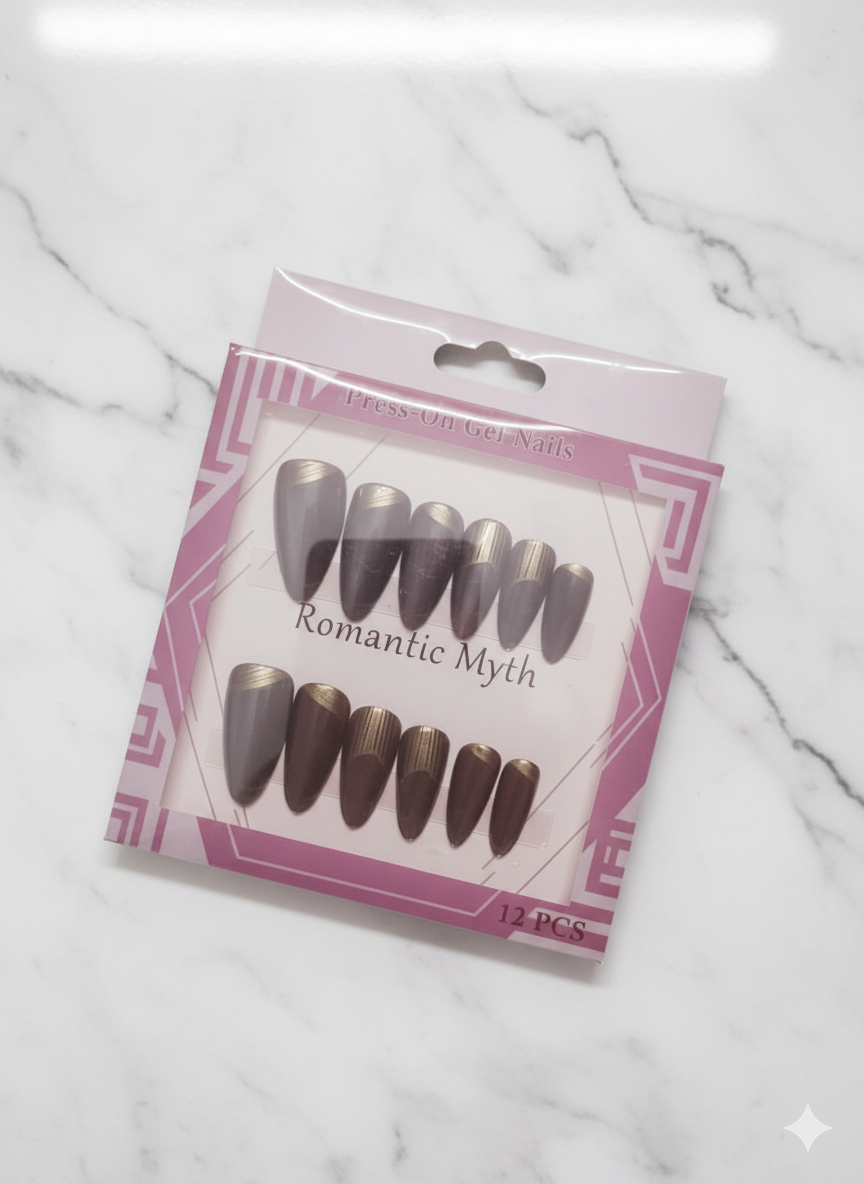 Deep Burgundy Cat EYE Nail - Image 3