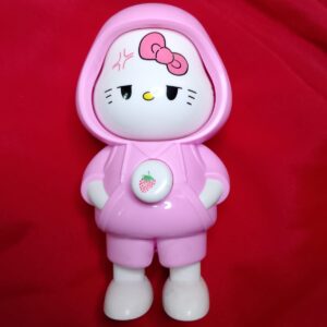 HELLO KITTY SQUEEZE FACE KEYCHAIN
