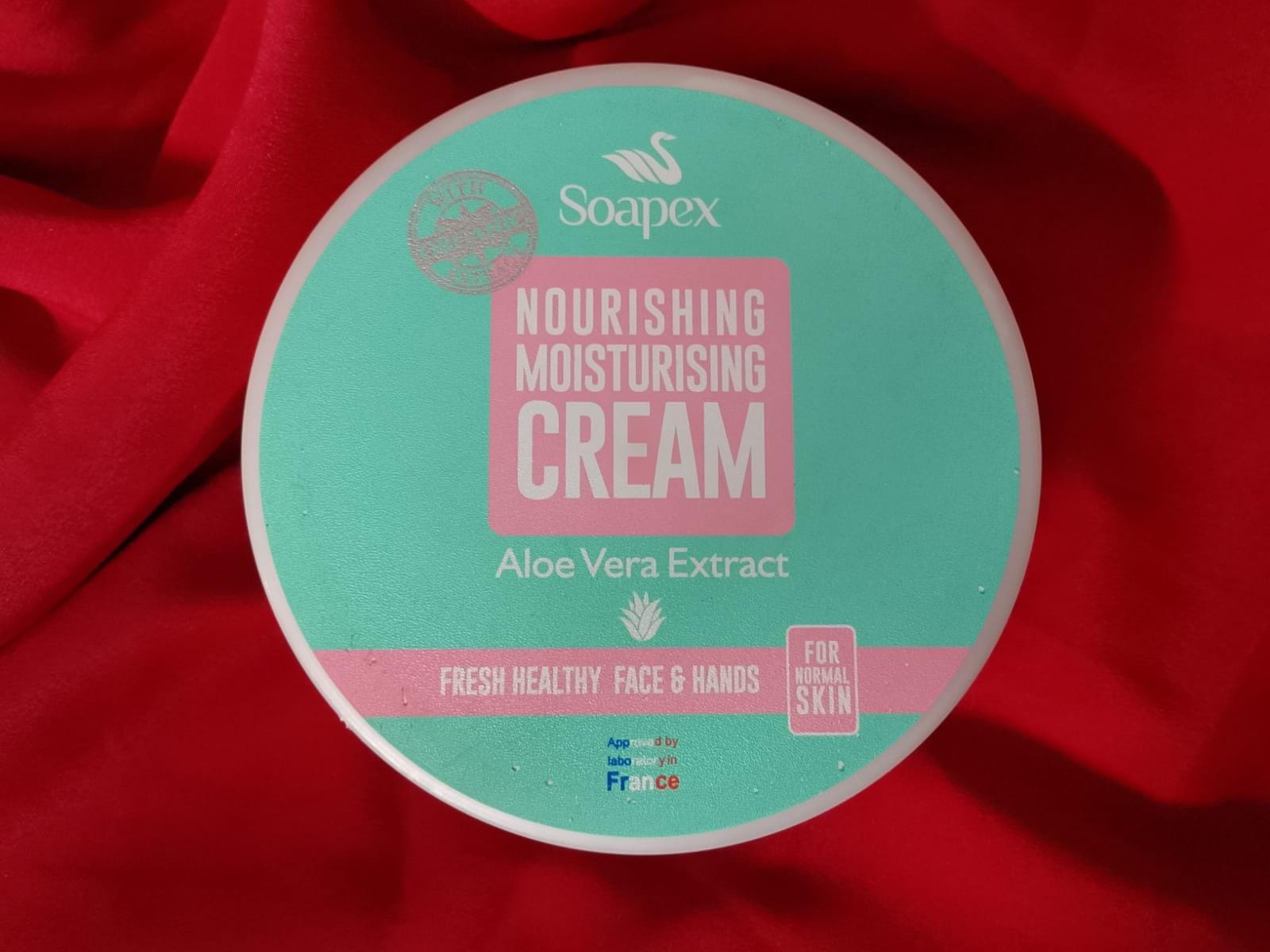 SOAPEX ALOE VERA MOISTURISING CREAM